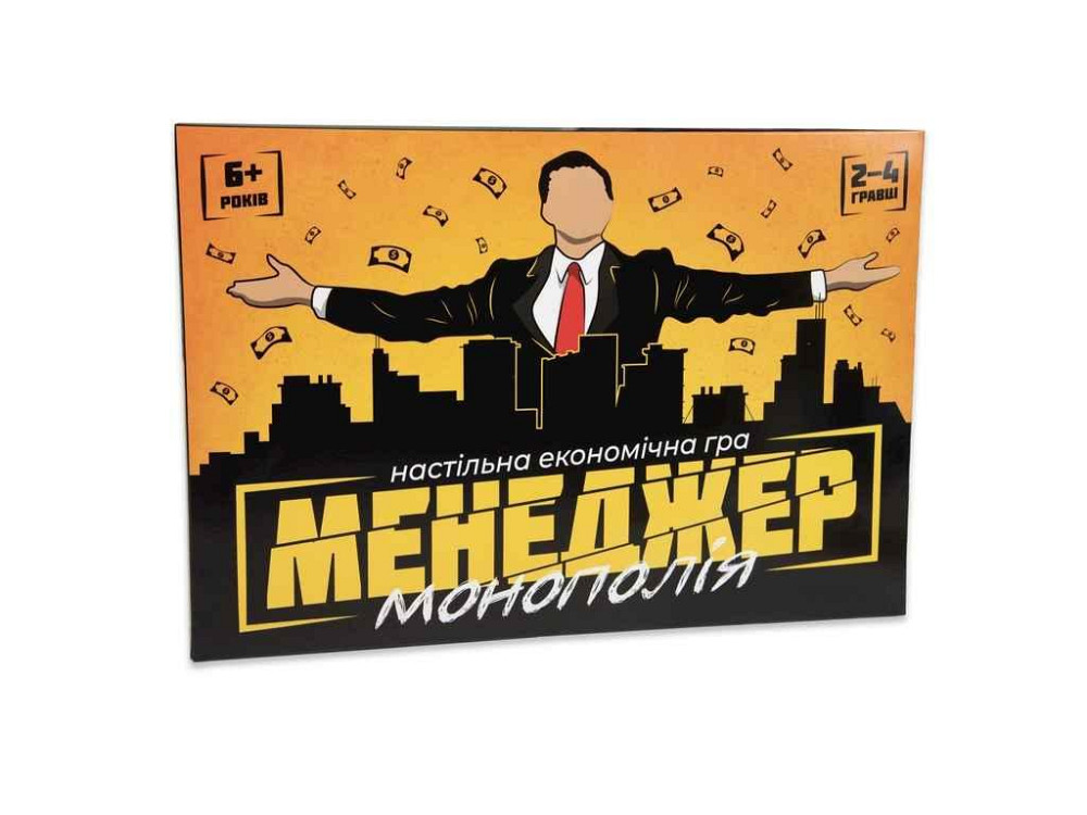Настільна гра Менеджер розважальна економічна (укр) 30342 ТМ STRATEG Київ - фото 1