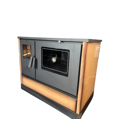 Печь-кухня на дровах Hosseven 4020 с духовкой и варочной поверхностью 8 кВт до 60 м2 отопительно-варочная печь Турция Тернополь - изображение 2