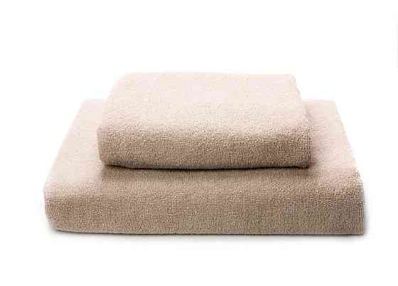 Комплект махрових рушників Ideal Textile 2 шт (50х90см + 70х140см) (56860378) Бежевий Чернівці