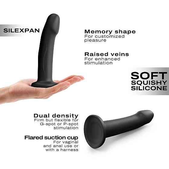 Фалоімітатор Dorcel Real Pleasure L Black Sex Aura Київ