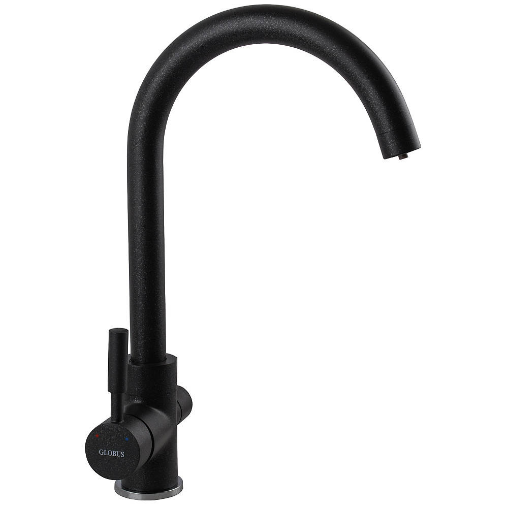 Змішувач для кухні під осмос Globus Lux LAZER GLLR-0333-1-ONIX Луцьк - фото 2