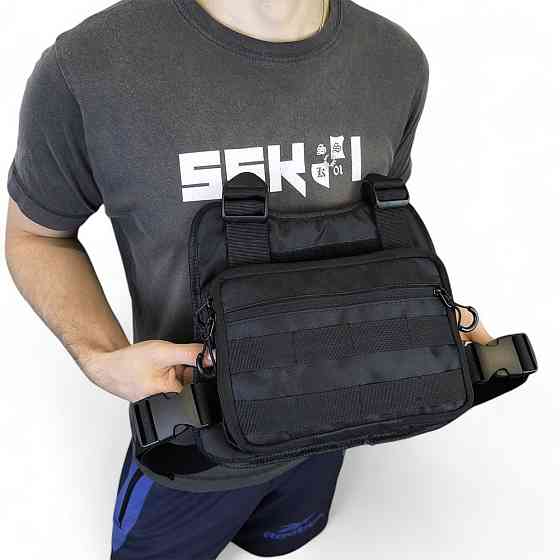 Чоловіча армійська сумка, Сумка кобура тактична, Практична сумка-месенджер, Якісна сумка-кобура XS-28 Івано-Франківськ