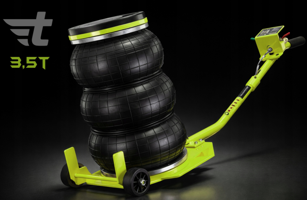 Пневмодомкрат 3,5т 135-400мм Toolme (Польша) Киев - изображение 2