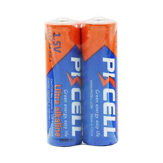 Батарейка PKCELL Ultra Alkaline AA LR6 1.5V, 2шт./плівка Київ