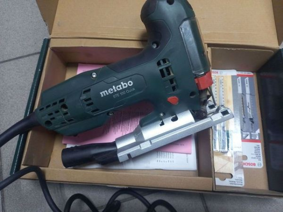 Профессиональный электрический лобзик Metabo STE 100 Quick : 710 Вт (601100000) Киев