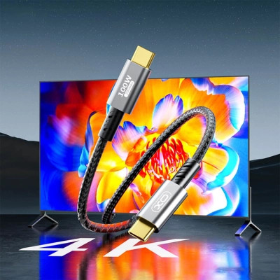 Дата кабель USB-C to USB-C 1.0m 100W PD black XO (GB020-CC.tranish) Вінниця - фото 3