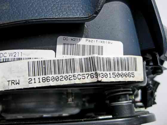 Mercedes-Benz  A2118600202 5C57 Подушка безпеки в кермо синя E-Class W211 G-Class W463 Одеса