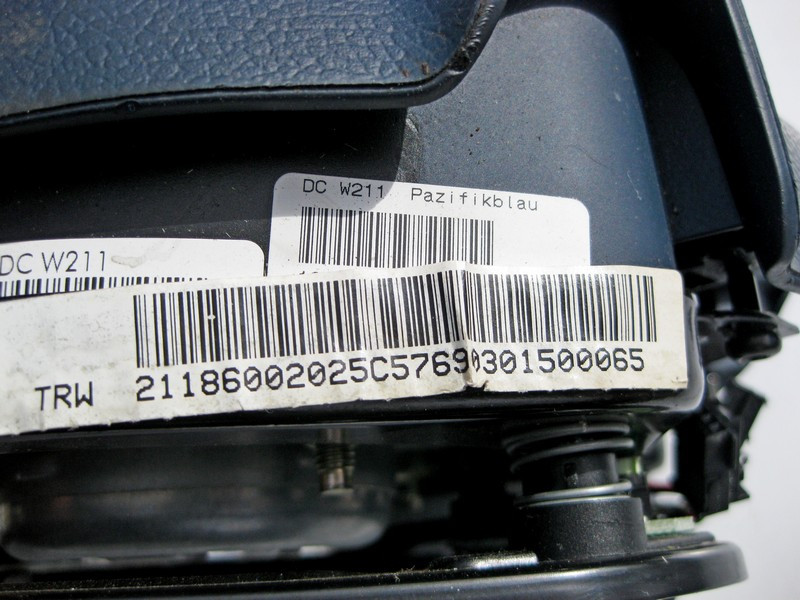 Mercedes-Benz  A2118600202 5C57 Подушка безпеки в кермо синя E-Class W211 G-Class W463 Одеса - фото 4