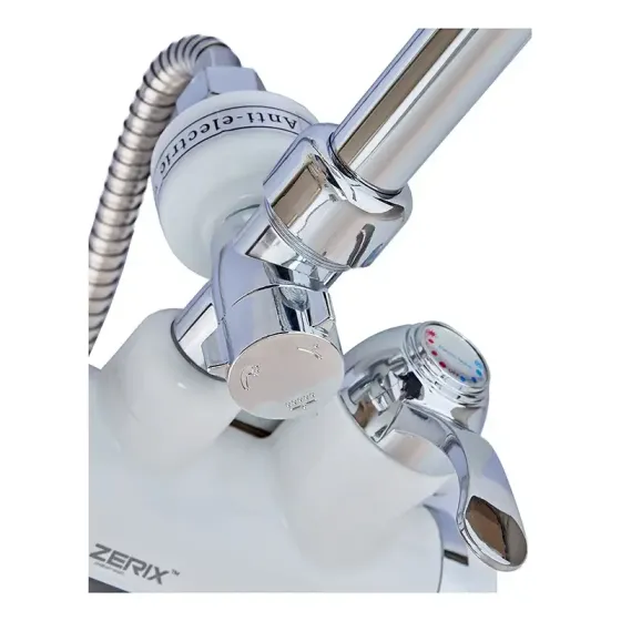 Проточний водонагрівач Zerix ELW08-EW 3,3 кВт настінний з душем та індикатором температури (ZX2788) Чернівці