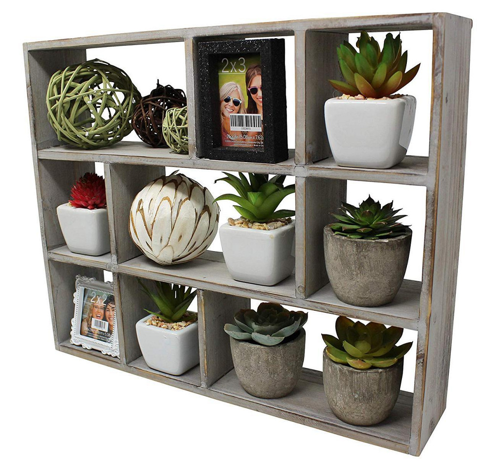 Настінна полиця "Анклав горизонталь" зефір Миколаїв - фото 1