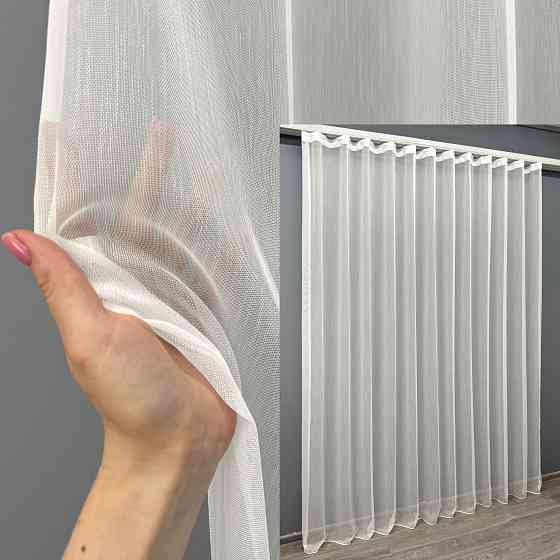 Тюль VR-Textil 1521т Бамбук Молочний 600х250 см (42-0808) Київ