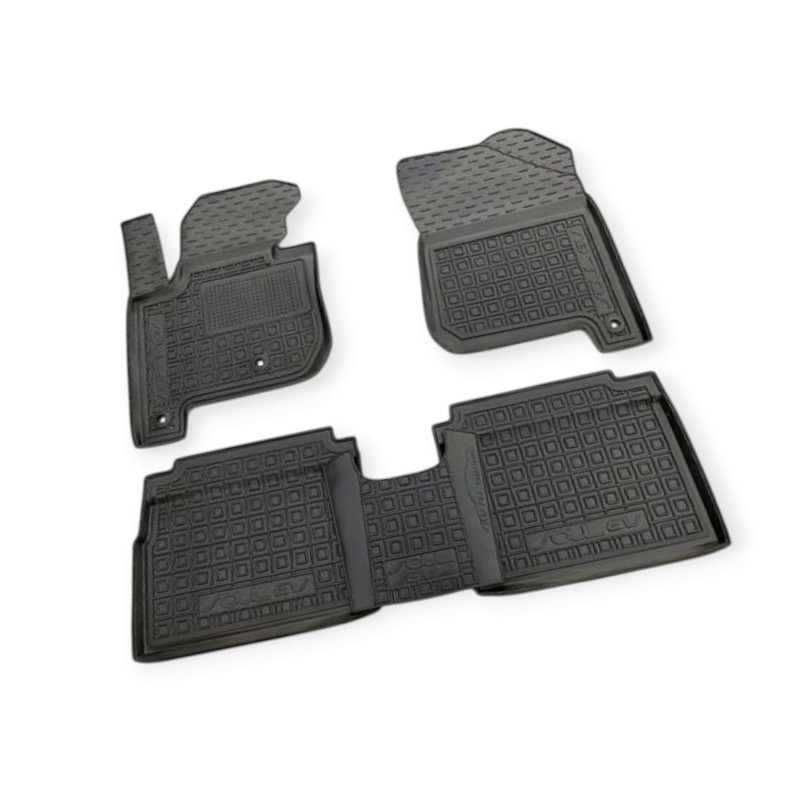 Килимки kia soul ev (електро) 2014-> борт 2,5 см, з перемичкою салону Мукачево - фото 1