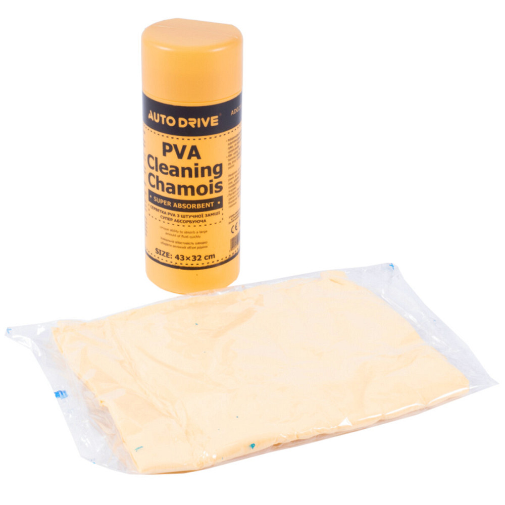 Ганчірка PVA в тубі Autodrive, 43x32см Київ - фото 1