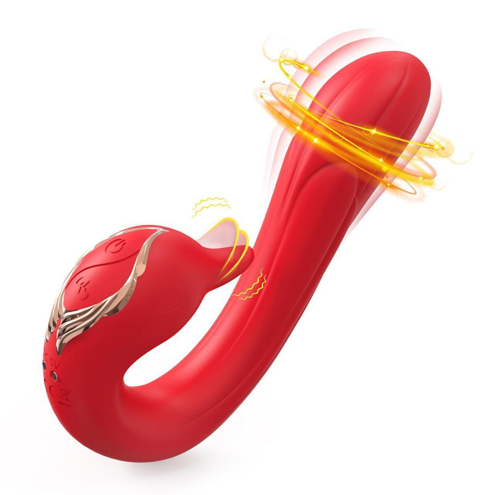Вібратор - Swan Red Sex Aura Київ - фото 8