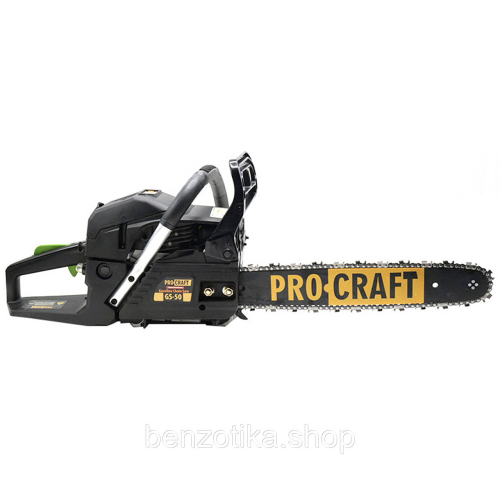Бензопила Procraft GS50/2 (2 шина, 2 ланцюг - 40, 45) Київ - фото 3