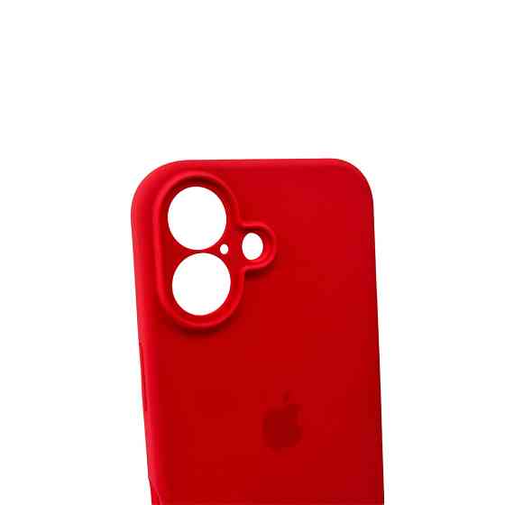 Чохол для смартфона Silicone Full Case AA Camera Protect for Apple iPhone 16 43,Berry Red Київ