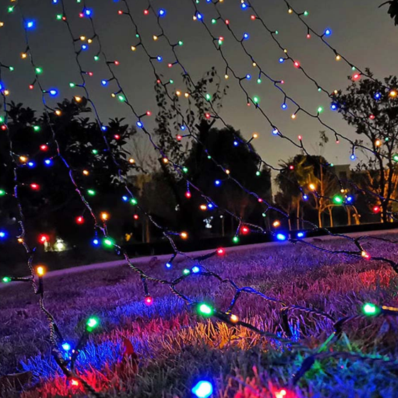 Світлодіодна гірлянда 100 Led 10м 8 режимів різнокольорова 220V CW-G-100L10VMC ColorWay Житомир - фото 8