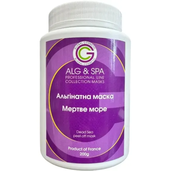 Альгінатна маска на основі бруду Мертвого моря Dead Sea Peel Off Mask ALG & SPA, 25г Дніпро