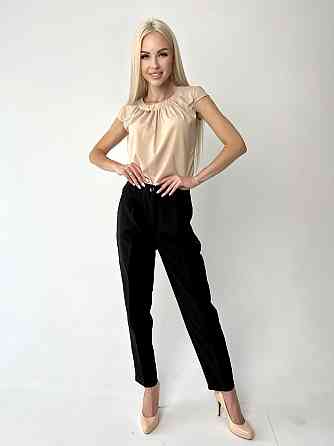 Класичні вкорочені брюки "Prime" оптом | Норма Чорний, 44 Київ