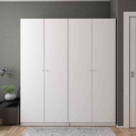 Комплект шкафов для одежды Doros Промо (2 шт.) 180х48х204 см Белый (DRS-011207) Львов
