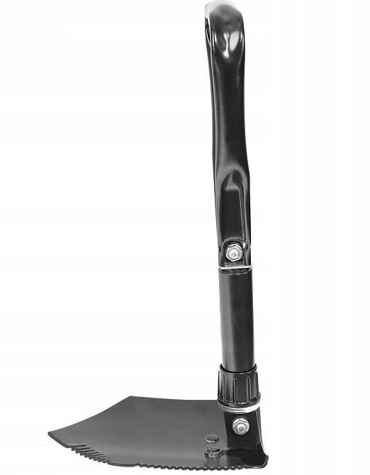 Армійська Складна Лопата саперна 2в1 з чохлом Mil-Tec від Sturm (15522050) Нержавіюча сталь Нововолинськ - фото 4