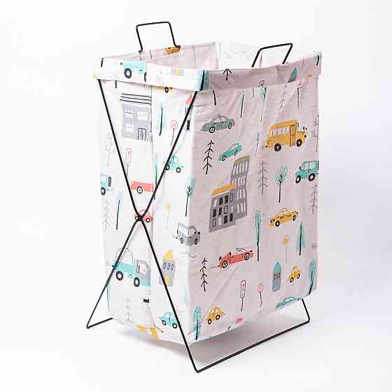 Кошик для білизни на підставці 36×30×55 (см) м'який HP-41-3 Коломыя