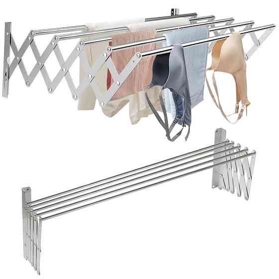 Настенная сушилка для белья выдвижная,80х70х26,5см,SKLM-3 SBR Киев