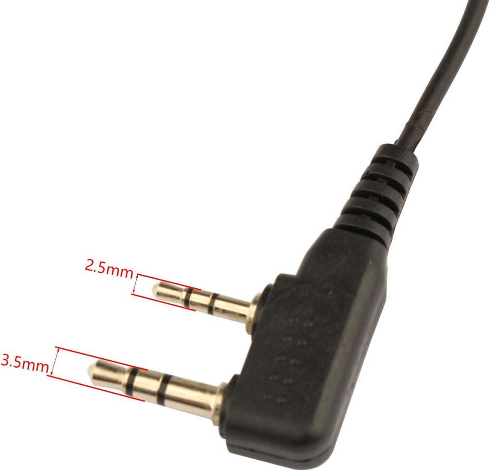 Ларингофон для рации с кнопкой и скрытым наушником Киев - изображение 2