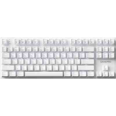 Клавиатура GamePro Genesis Joker MK124W Outemu Red Switch USB UA White (MK124W) Винница