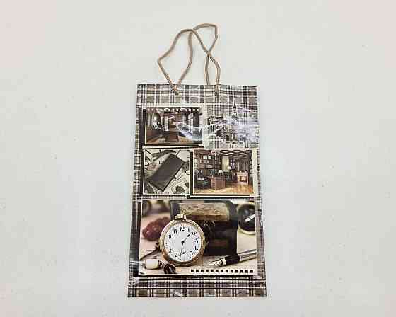 Паперовий пакет подарунковий Середній 17/26/8 (артSV-138) (12 шт.) Харків