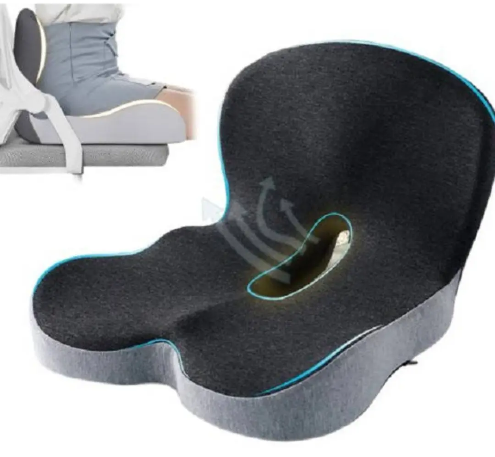 Подушка ортопедическая для сидения PS-03 Серый Киев - изображение 3