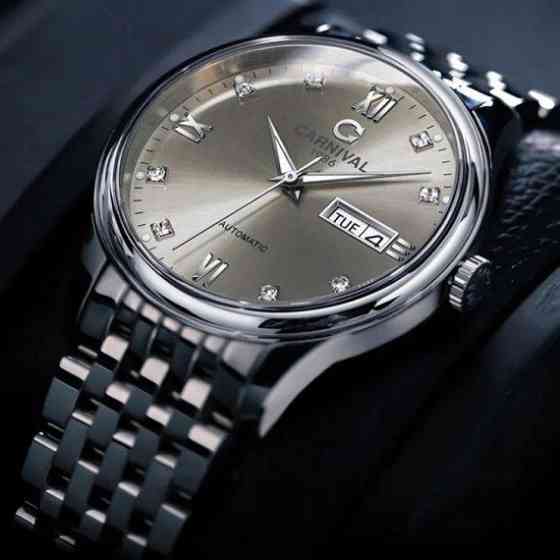 Годинник чоловічий наручний Carnival Toscana (Сріблясті) Вінниця