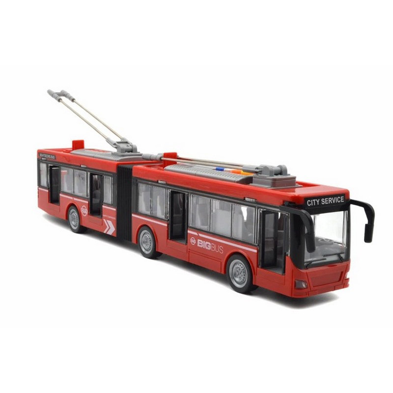 Детский инерционный троллейбус WY915A, масштаб 1:16 Винница - изображение 1