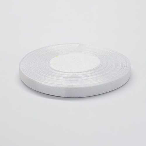 Стрічка атласна 12 мм біла 23 м Київ - фото 1