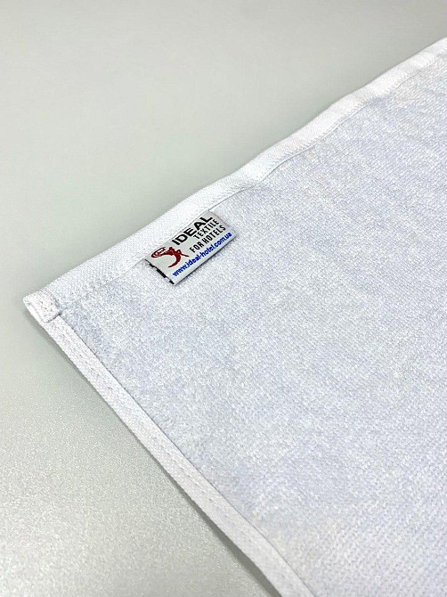Серветка махрова Ideal Textile 30х50 см 450 г/м2 біла (56860695) Чернівці - фото 6