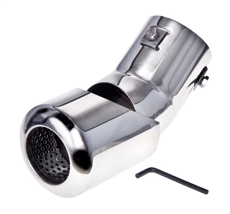 Насадка на глушник 0457 d-76мм нержавіюча змін. кут нахилу Вінниця - фото 1