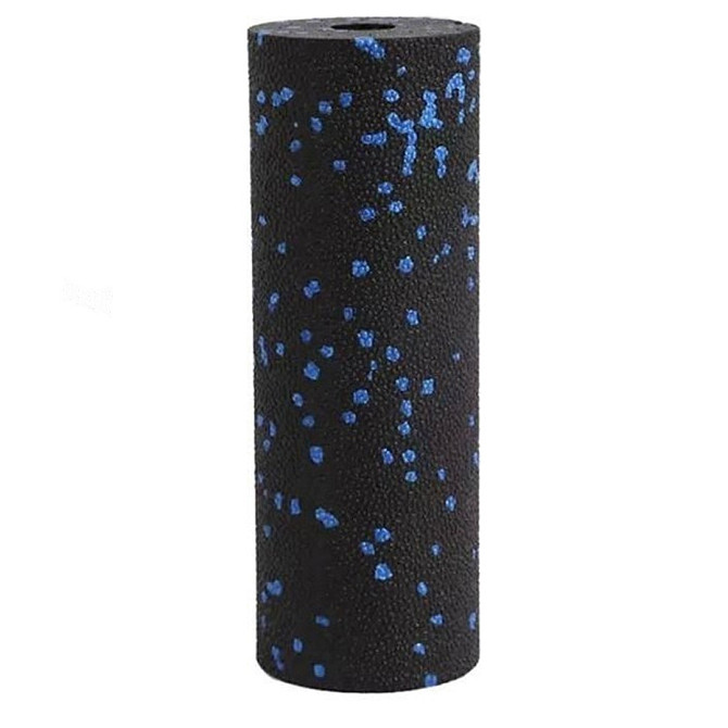 Массажний ролик (ролер) гладкий PowerPlay PP-4346 Mini EPP Foam Roller Чорно/Синій (15x5,3см.) Кам'янське - фото 2