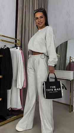 Женский прогулочный костюм двойка: кофта и штаны петля Меланж, 42/46 Одесса