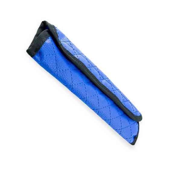 Чехол безопасности m кожзам синий, тисненый ремня Мукачево