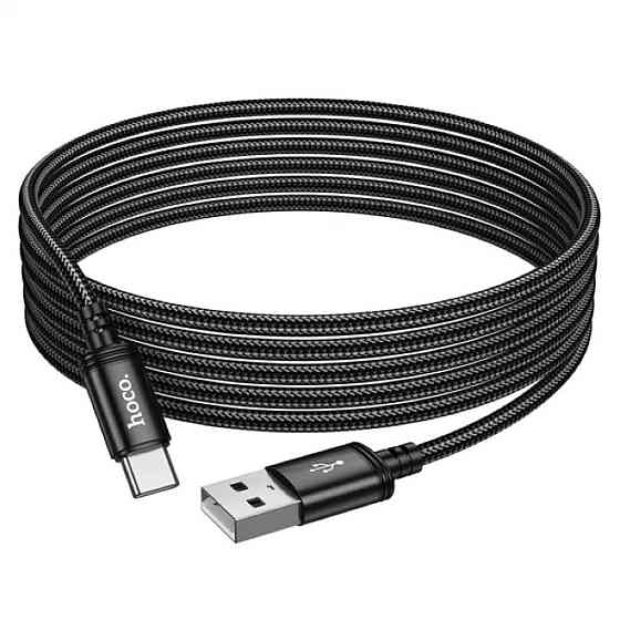 Кабель HOCO X91 Radiance charging data cable for Type-C(L=3M) Black Киев