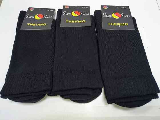 Носки мужские высокие. Теплые с махрой внутри (3шт в уп) SuperSocks art.030 39-42 Киев
