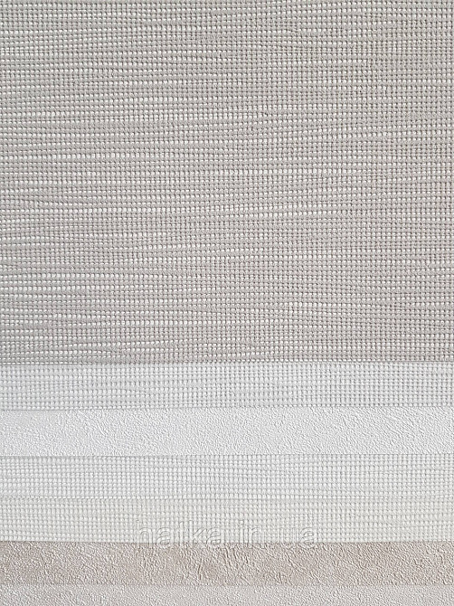 Шпалери вінілові на флізеліні Sintra Simmetria однотонні структурні тонка смужка Темно-сірі 523674 Київ - фото 3