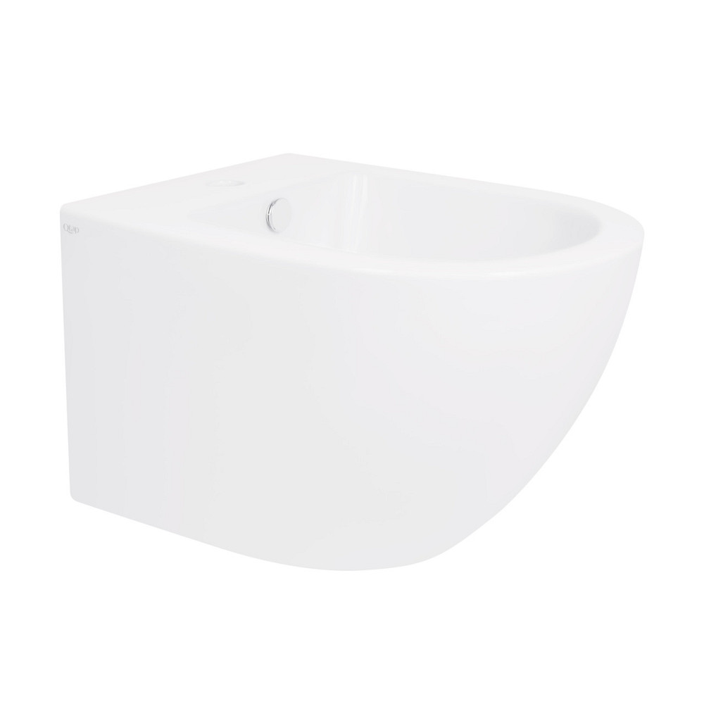 Биде подвесное Qtap Robin 515х370х350 White QT13551381GW Киев - изображение 1