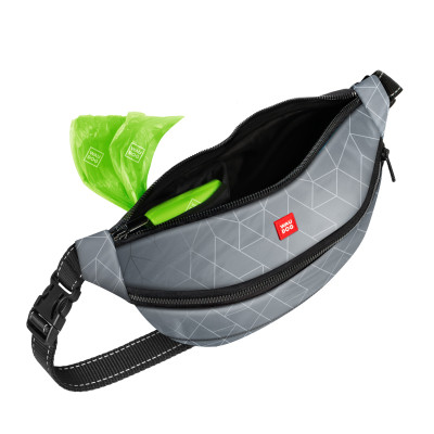 Поясная сумка-бананка для собак WAUDOG Family светоотражающая 33х17х10 см (5686) Винница - изображение 4