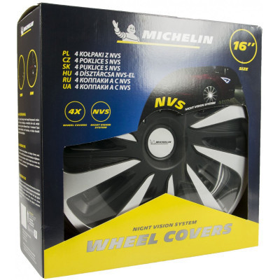 Автомобильный колпак Michelin Calibre Silver Black 15 (73740) Винница - изображение 2