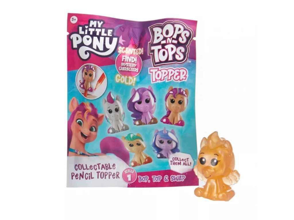 Фигурка Bops Tops коллекционная топпер Мой маленький пони, ассорти 1828023 ТМ HTI Киев - изображение 1