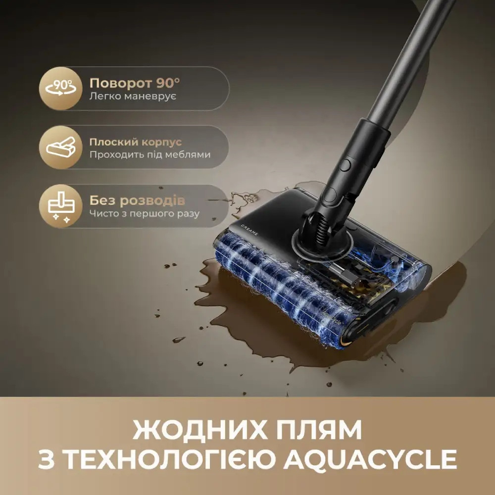 Акумуляторний пилосос Dreame R20 Ultra AquaCycle (VRV57F) ( 10296 ) Харьков - изображение 11