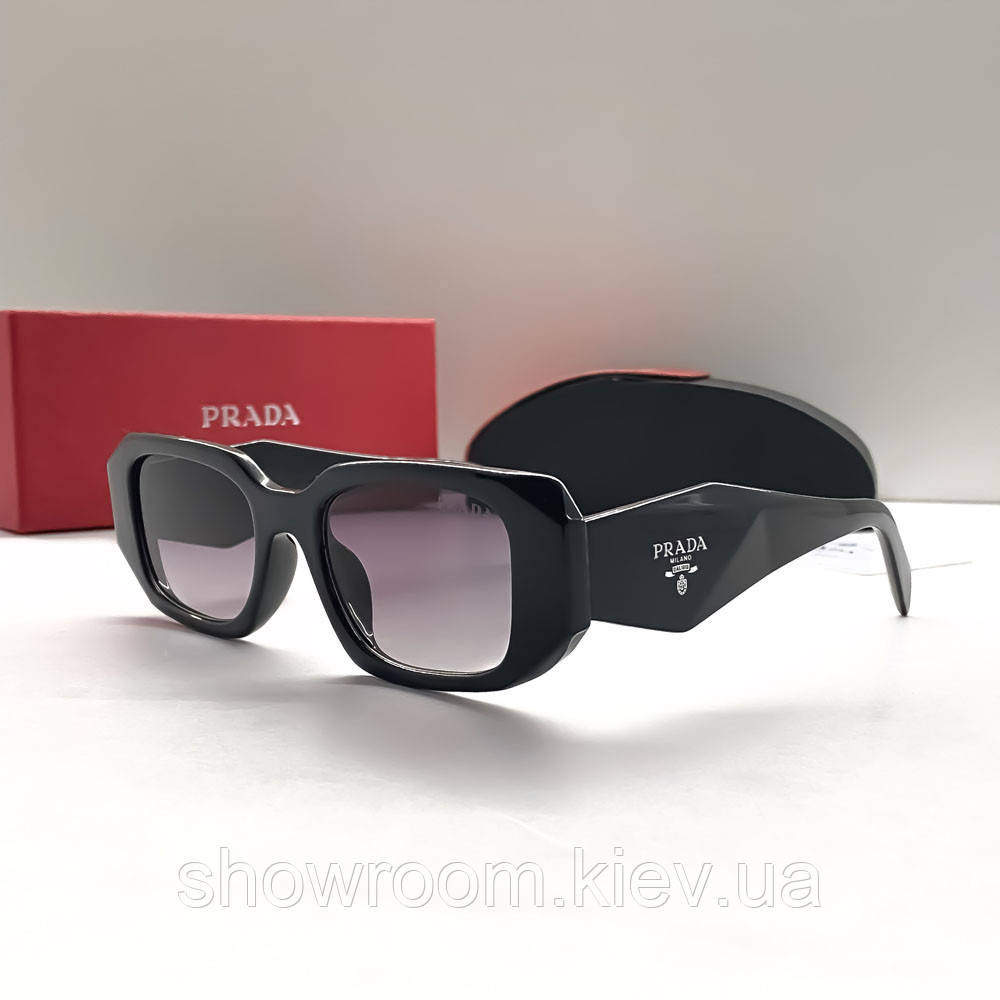 Женские брендовые солнцезащитные очки Prada (7986) Киев - изображение 1