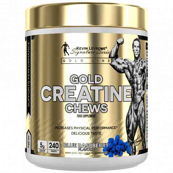 Креатин Kevin Levrone Creatine Chews 240 tabs (Blue raspberry) Луцк