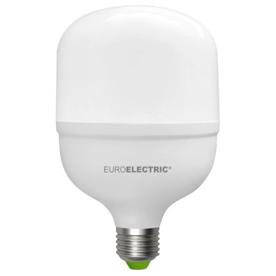 Лампочка EUROELECTRIC HP LED Plastic T140 50W E40 6500K (LED-HP-50406/T140(P)) Винница - изображение 1